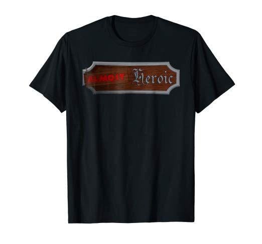 Heroic Logo - Amazon.com: Almost Heroic Logo T-Shirt: Clothing