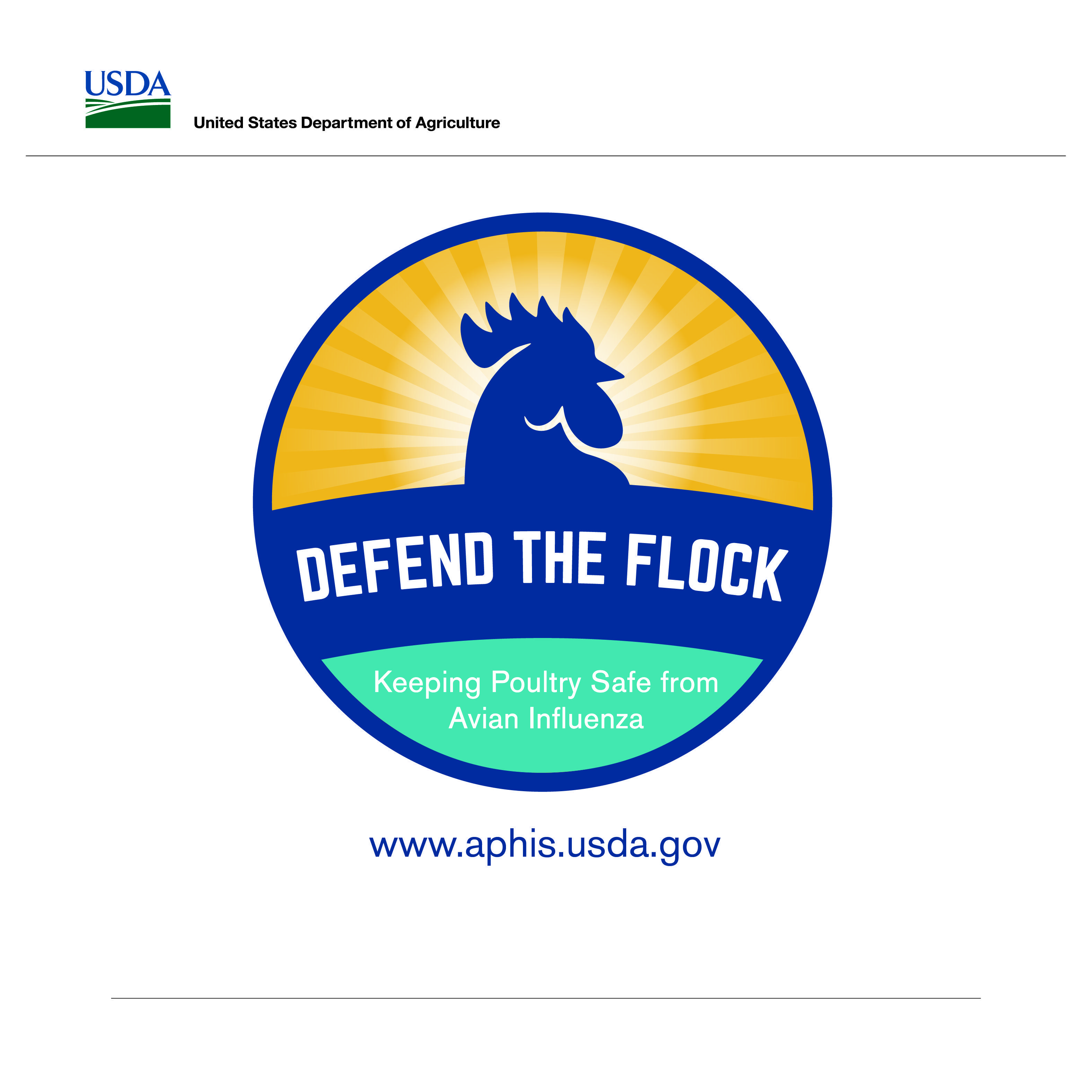 APHIS Logo - USDA Defend the Flock