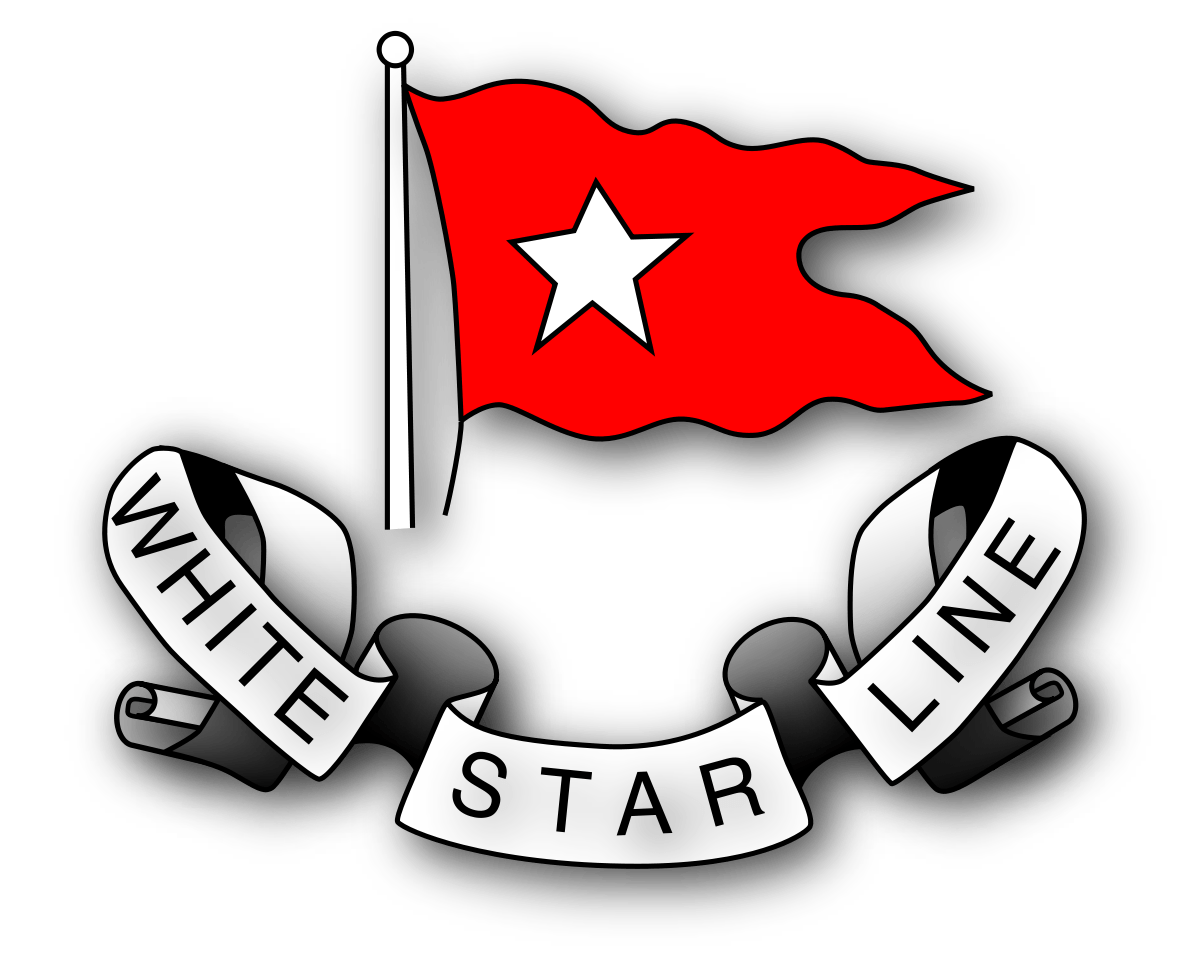 Red and White Line Logo - SS Celtic (1872)