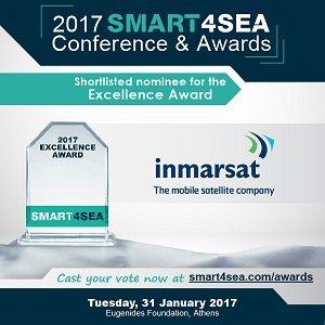 Inmarsat Logo - Inmarsat shortlisted for SMART4SEA Excellence Award - Inmarsat