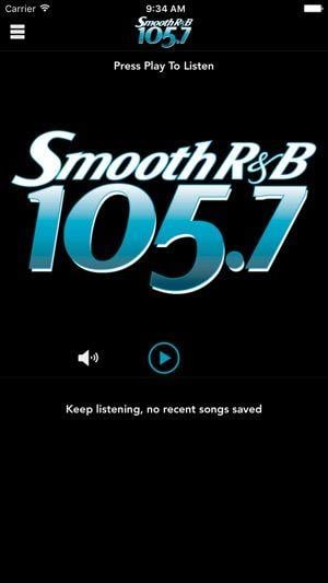 KRNB Logo - Smooth R&B 105.7 on the App Store