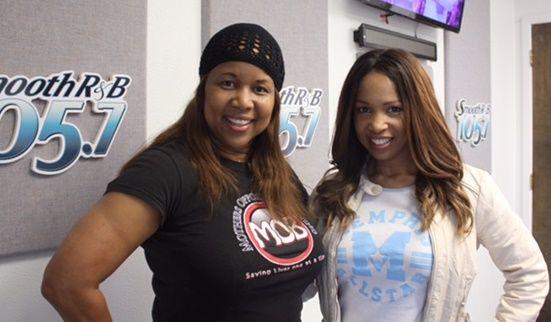 KRNB Logo - Elise Neal Visits KRNB-Dallas – THE URBAN BUZZ