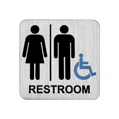 Restroom Logo - Square Restroom Logo Collection