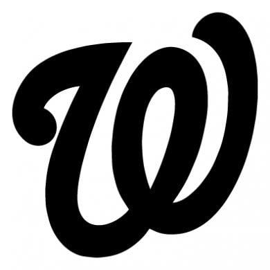 Natonals Logo - Washington Nationals Decal Logo - CubeCart