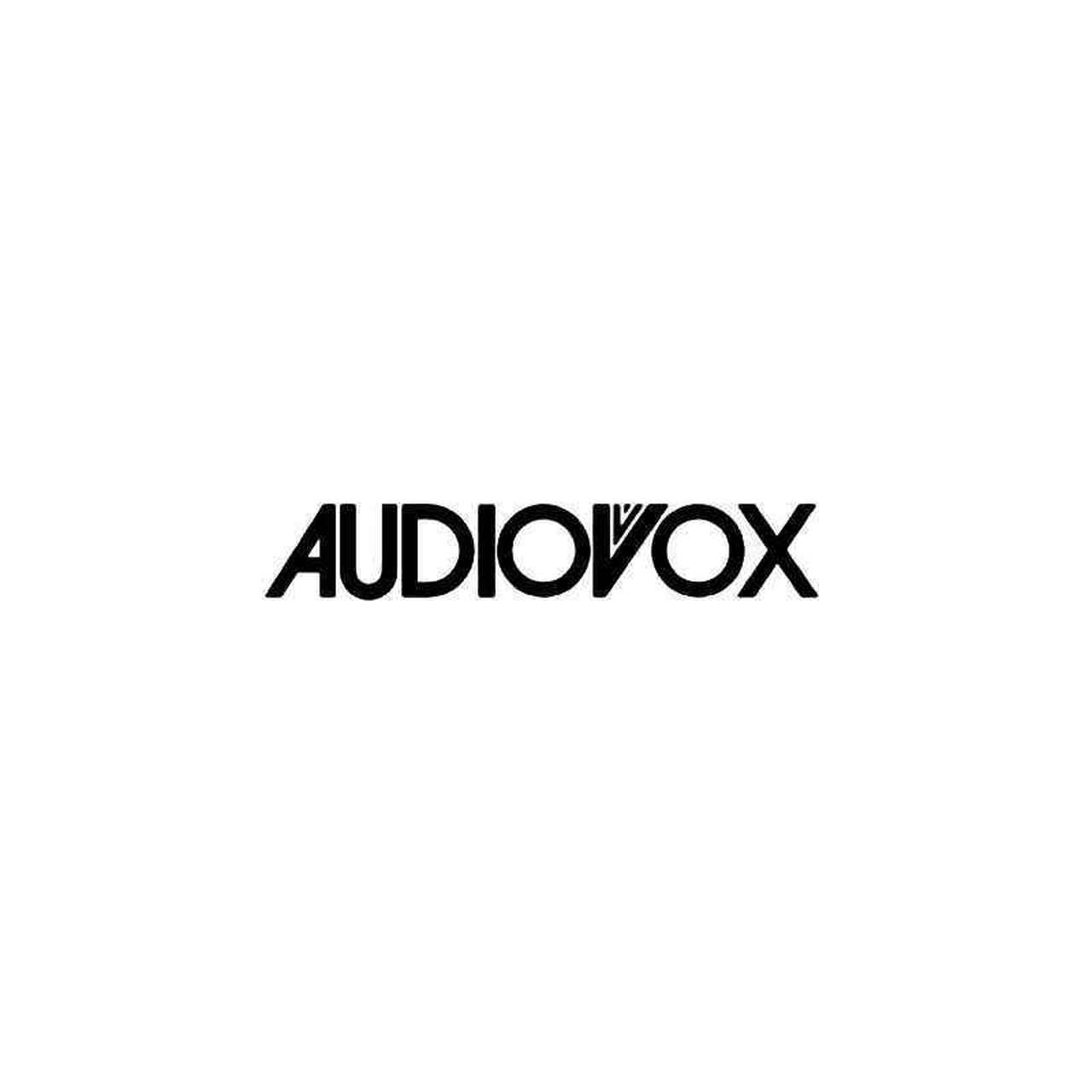 Audiovox Logo - Audiovox Logo 1 Vinyl Sticker
