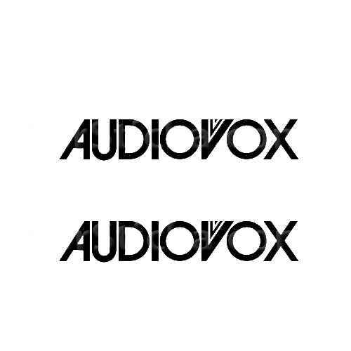 Audiovox Logo - Audiovox Audio Sticker