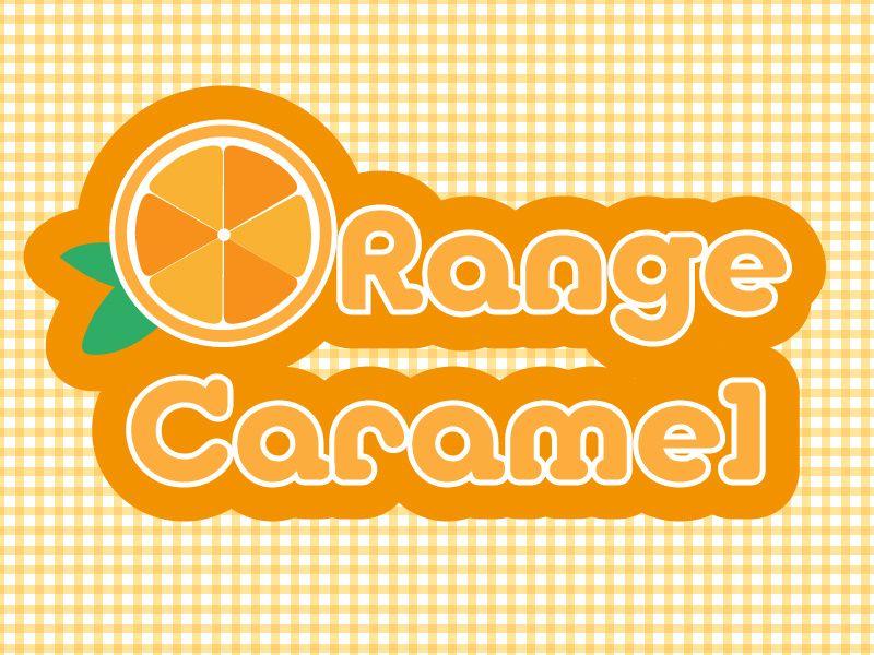 Caramel Logo - Orange Caramel Logo by FKA Alaska on Dribbble