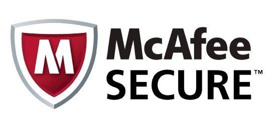 McAfee Logo - McAfee SECURE 100. Chariton Valley Association, INC