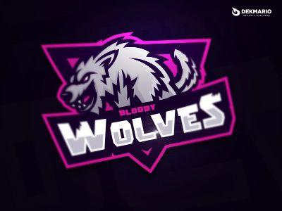 Bloody Logo - Bloody Wolves by DekMario on Dribbble