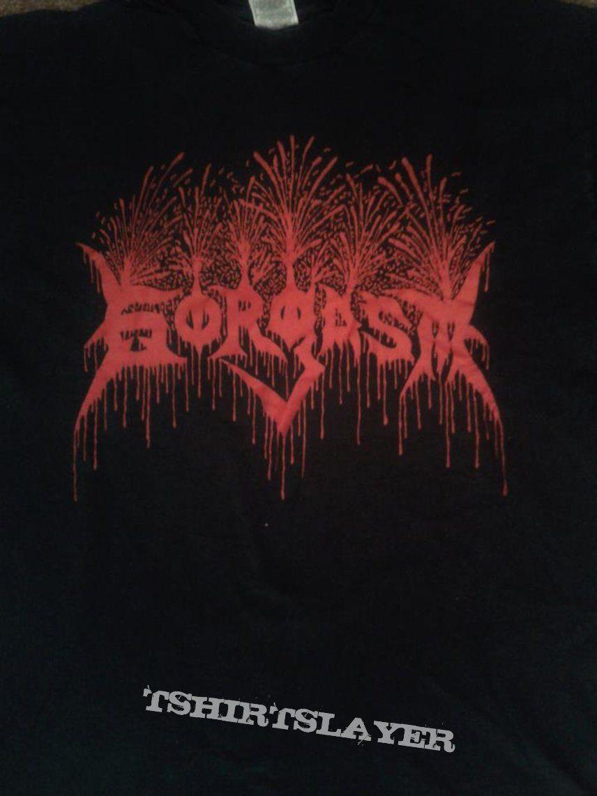 Bloody Logo - Gorgasm Bloody Logo 90s. TShirtSlayer TShirt and BattleJacket Gallery