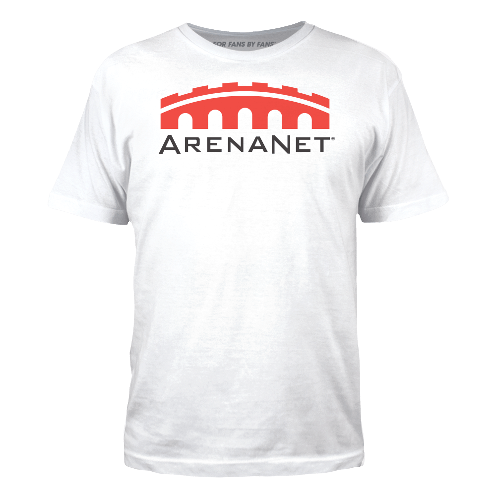 ArenaNet Logo - FOR FANS BY FANS:Arena Net Logo - Red Logo