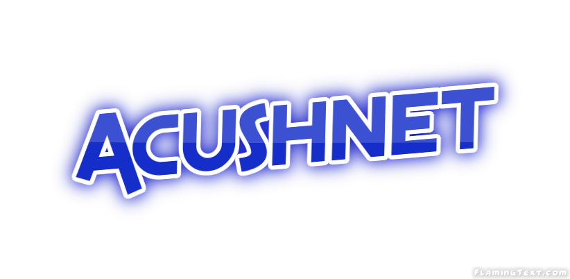 Acushnet Logo - United States of America Logo | Free Logo Design Tool from Flaming Text