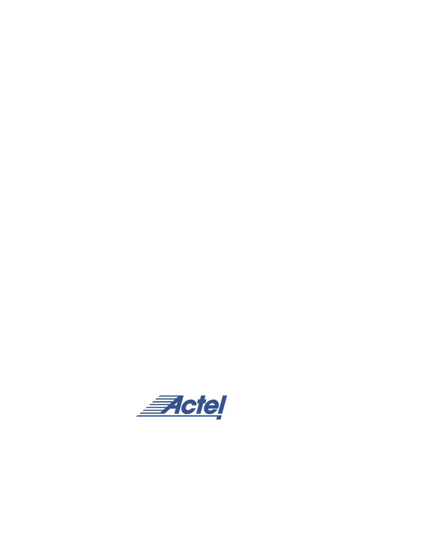 Actel Logo - 54SX08A 3 Datasheet, Datasheets Manu Page:5==Controller Miscellaneous