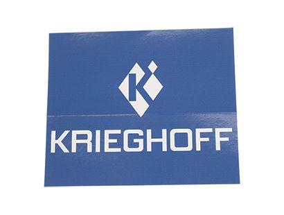 Krieghoff Logo - Krieghoff Diamond Logo Sticker, Blue