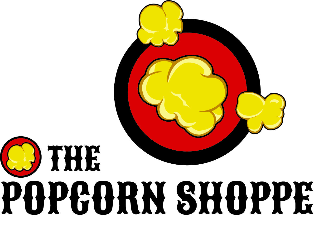 Shoppe Logo - Popcorn Shoppe Logo 1