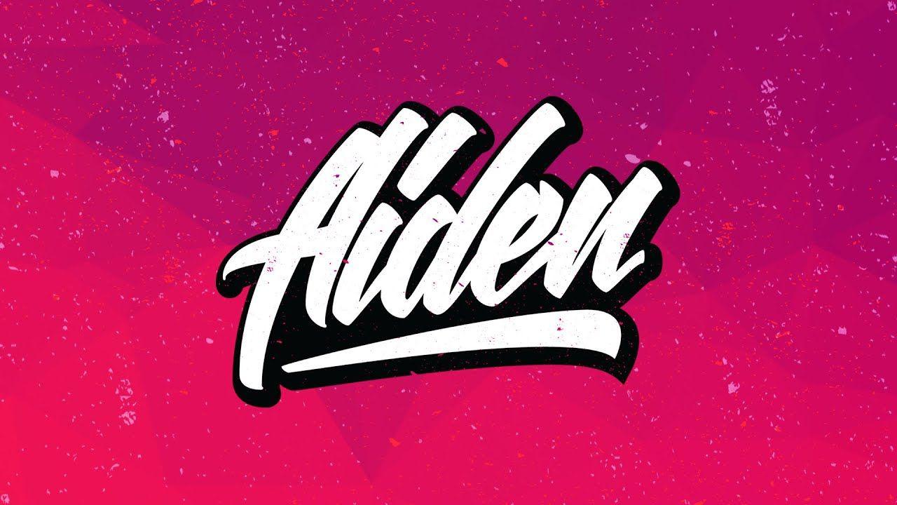 Aiden Logo - Speed Art | Aiden Logotype