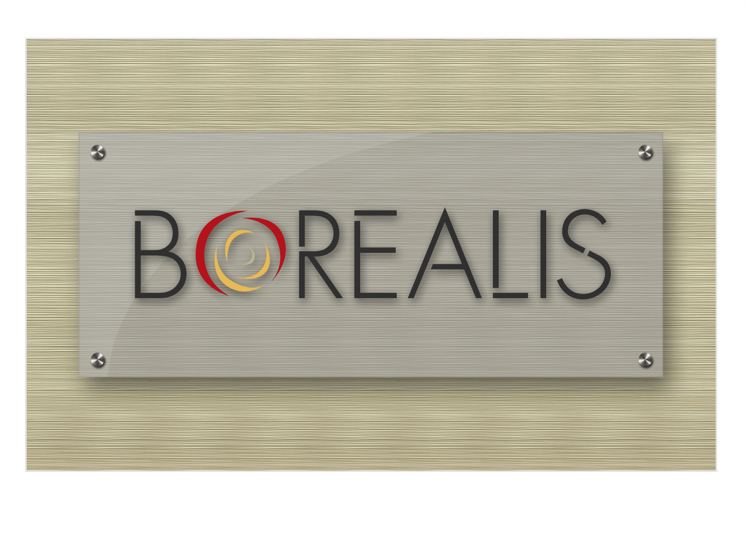 Borealis Logo - Hyatt Borealis Restaurant Logo Experience Design Portfolio