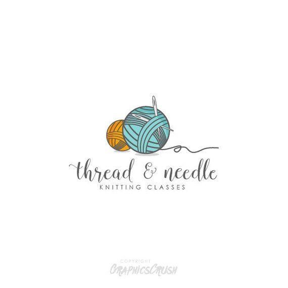 Thread Logo - Sewing Logo Design Knitting Logo Thread Ball Logo | Products | Logos ...