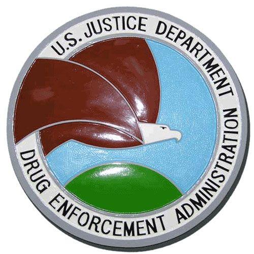 Dea Logo - DEA Enforcement Administration wooden plaque seals & podium