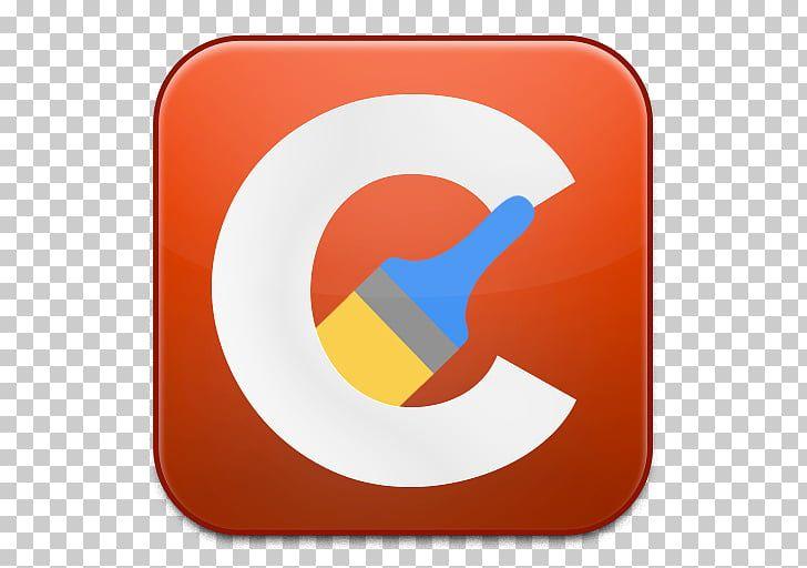 CCleaner Logo - Orange font, CCleaner, paint brush and C logo PNG clipart | free ...