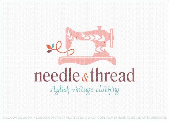 Thread Logo - Needle and Thread | Readymade Logos for Sale