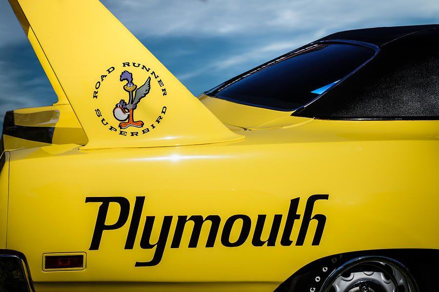 Superbird Logo - 1970 Plymouth Superbird Emblem -0520c by Jill Reger