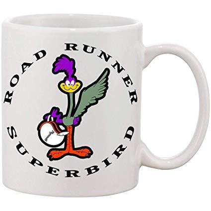 Superbird Logo - Plymouth Superbird Road Runner Logo Coffee Mug 11oz 15