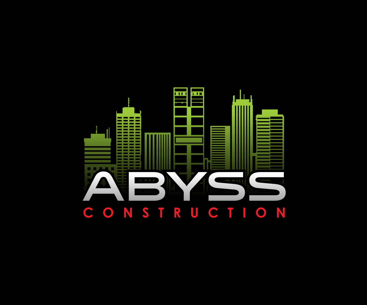 Abyss Logo - Feminine, Playful, Construction Company Logo Design for ABYSS