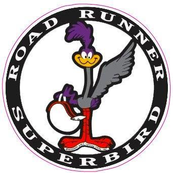 Superbird Logo - Road Runner Superbird Decal Version 2