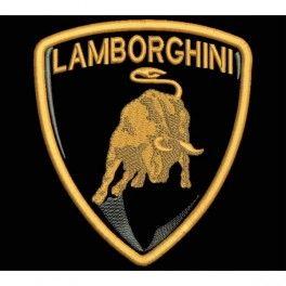 Lamborghini Logo - Embroidered patch Motorcycle for clothing LAMBORGHINI (Logo)