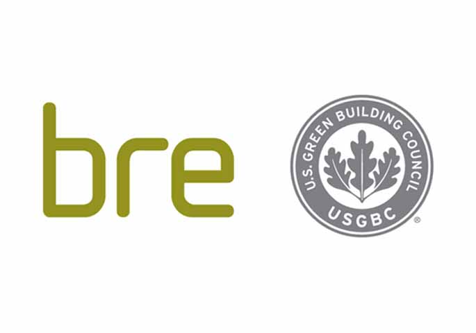 BRE Logo - BRE and USGBC announce new partnership