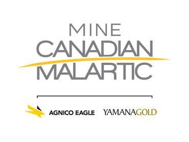 Agnico-Eagle Logo - Canadian Malartic Mine Logo. Gold Rush; stories of big mines and a