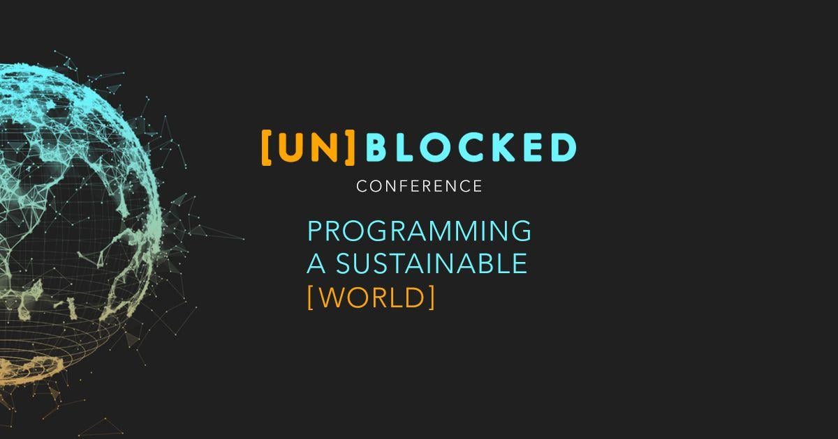 Unblocked Logo - U N ] B L O C K E D Conference - Programming a Sustainable World