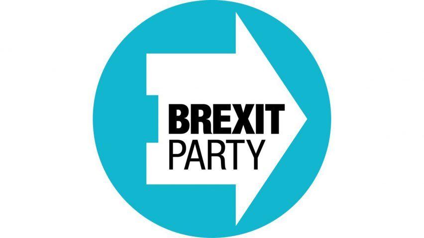 Search.com Logo - Brexit Party logo is 