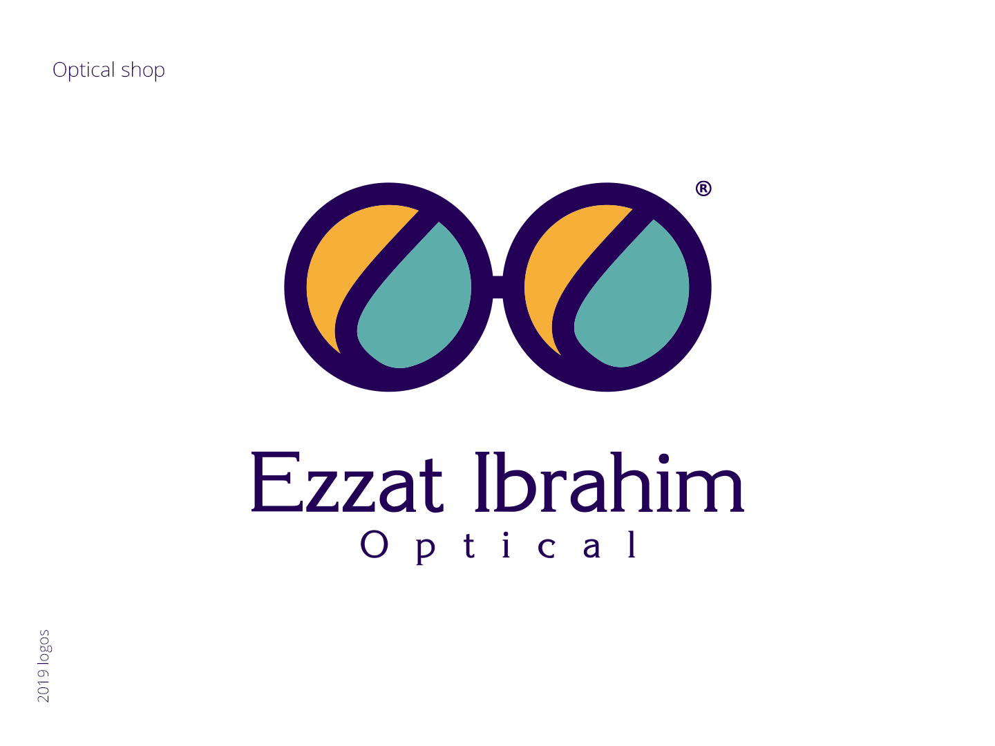 Optical Logo - Ezzat Ibrahim Optical - Logo Design by medo ismail on Dribbble