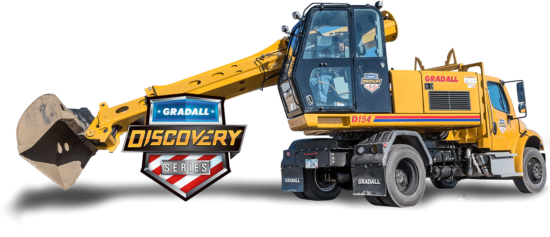 Gradall Logo - Gradall Discovery Crossover Highway Speed Excavators