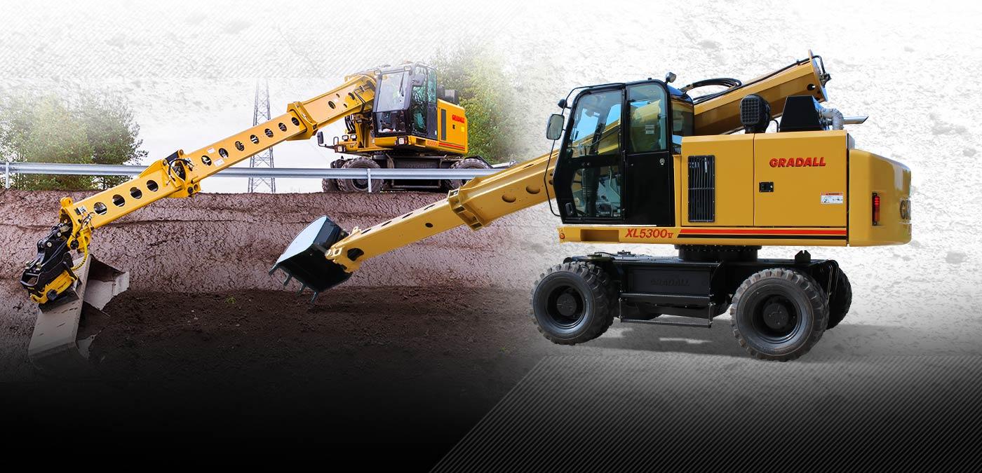 Gradall Logo - Gradall Excavators for Road, Highway and Heavy Construction