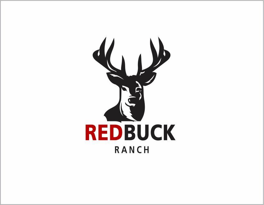 Buck Logo - Bold, Playful, Hunting Logo Design for Red Buck Ranch and have a ...