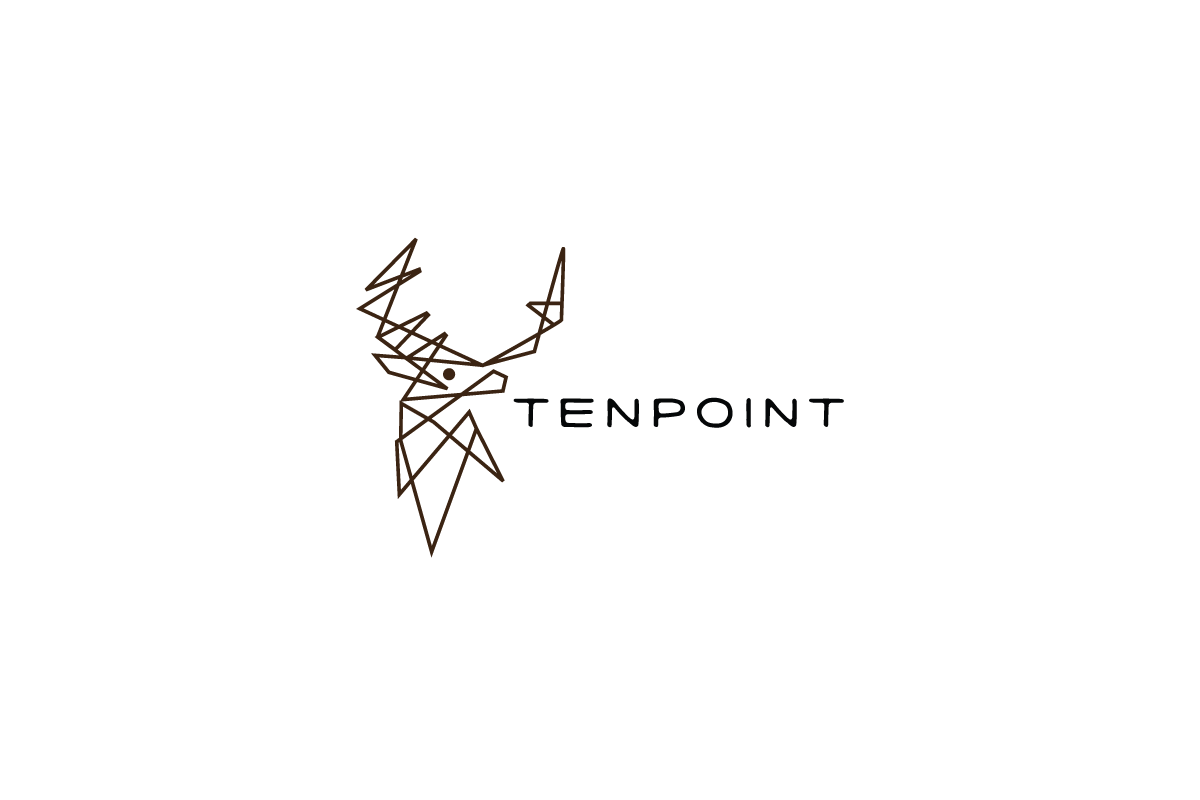 Buck Logo - Ten Point—Buck Deer Logo Design