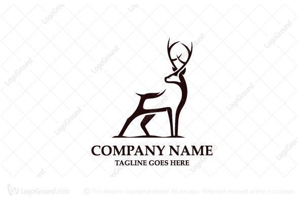 Buck Logo - Exclusive Logo 91329, Deer Stag Buck Logo | LOGOS THAT ARE SOLD ...