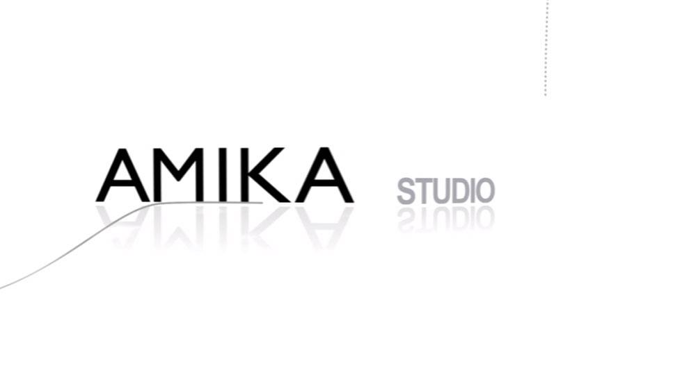 Amika Logo - Amika Logo (White) - Projects at 3DBrandAnimations.com