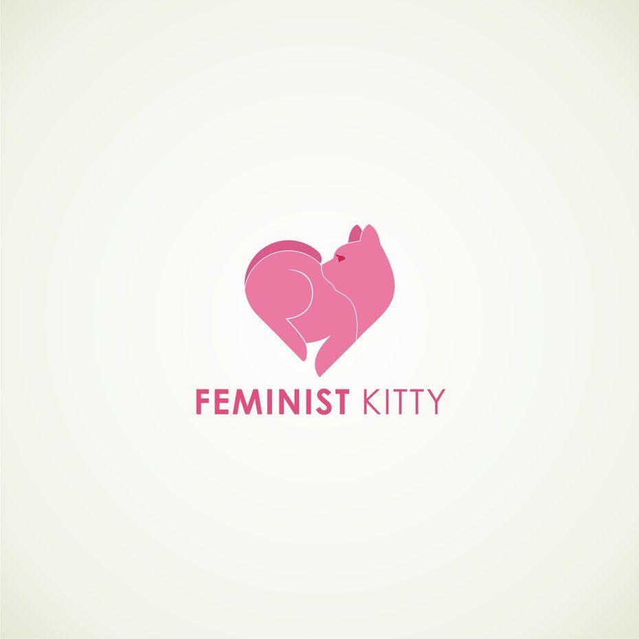 Feminist Logo - feminine logos that shatter the glass ceiling