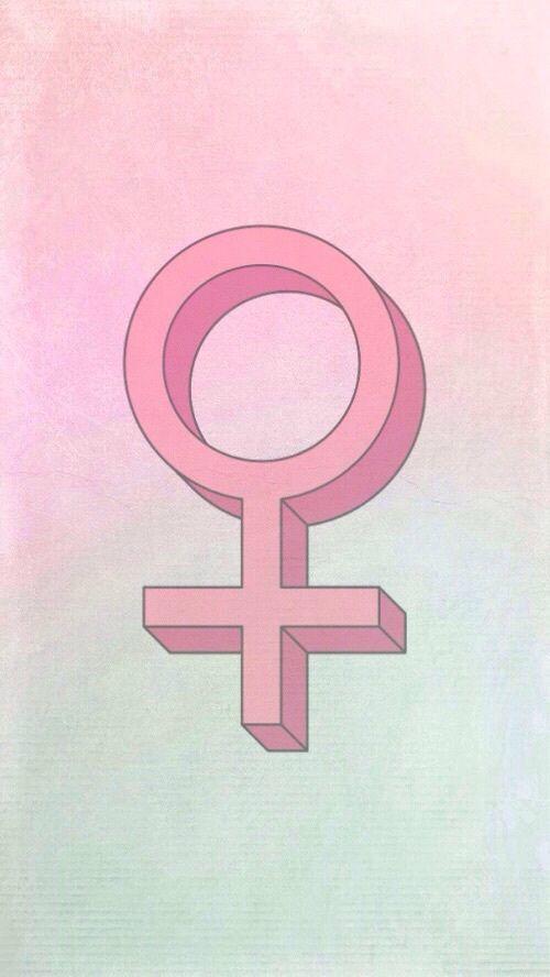 Feminist Logo - feminism, feminist, girl power, pink, wallpaper, woman | - ̗̀ ...