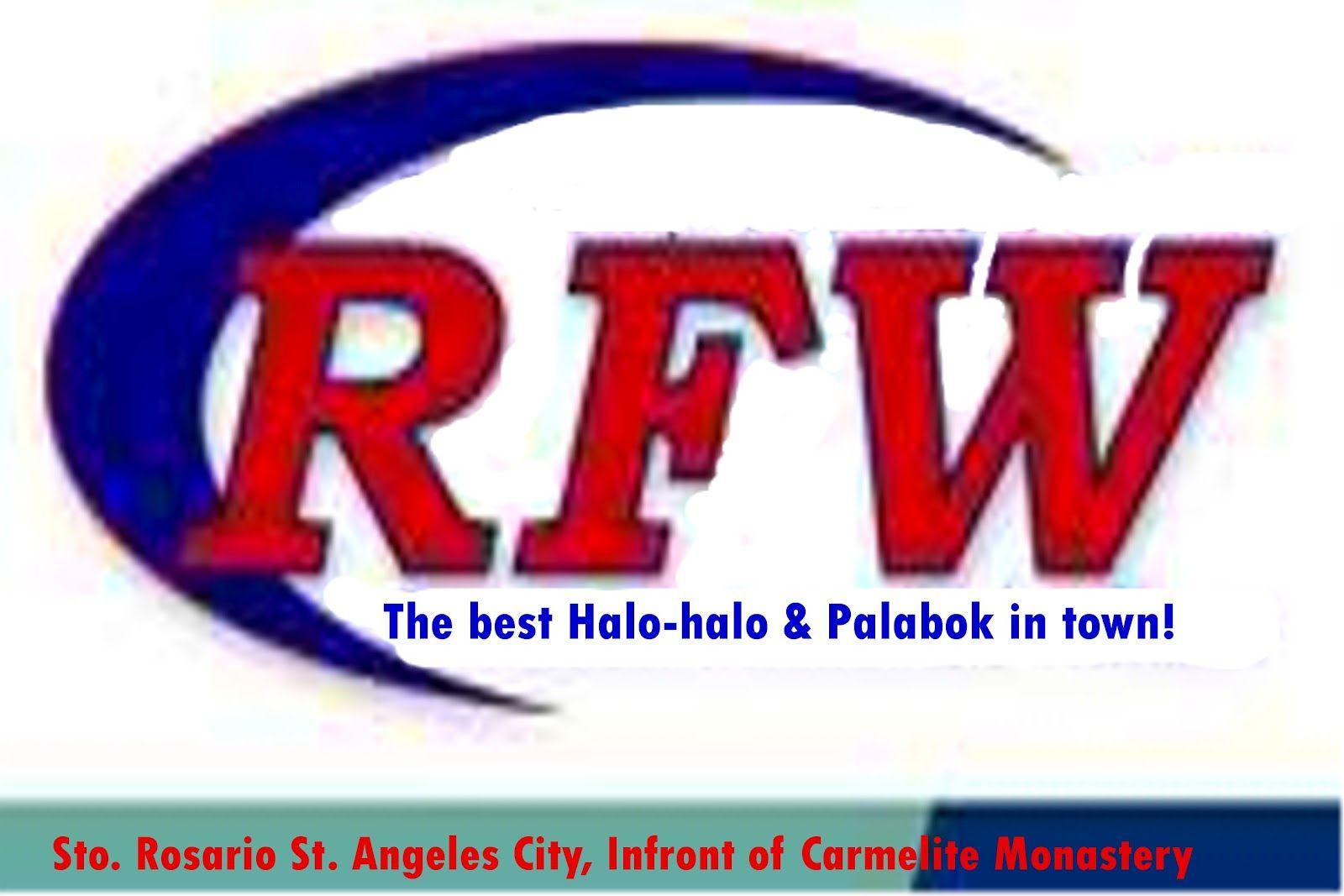 RFW Logo - RFW Halo halo & Palabok