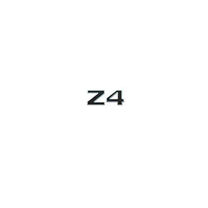 Z4 Logo - Amazon.com: 3d Emblem Z4 for BMW Z4 Chrome with Black Replacement ...