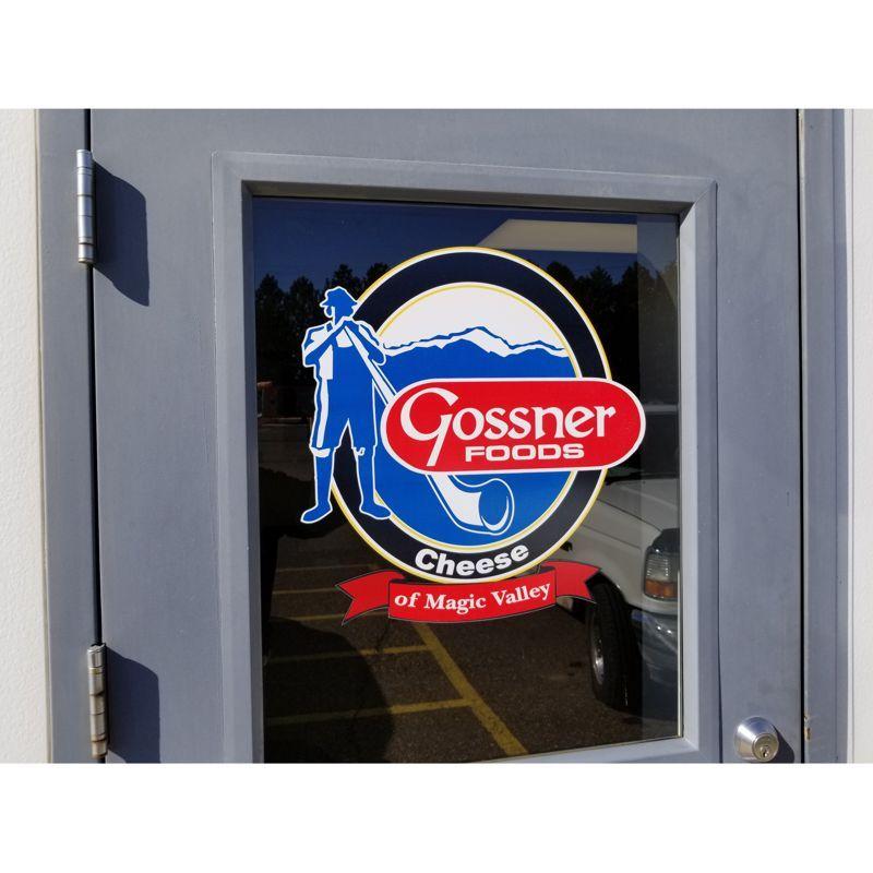 Gossner Logo - Vinyl Window Graphics