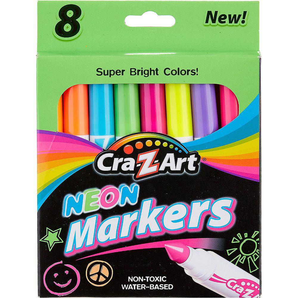 Cra-Z-Art Logo - Cra Z Art Neon Broadline Markers 8ct