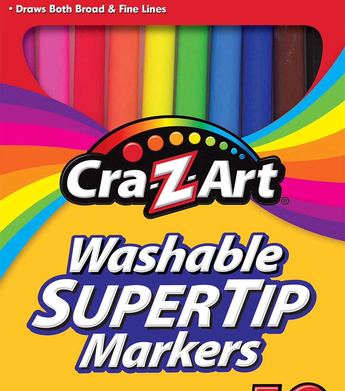 Cra-Z-Art Logo - Cra Z Art 10 Pk Washable Super Tip Markers