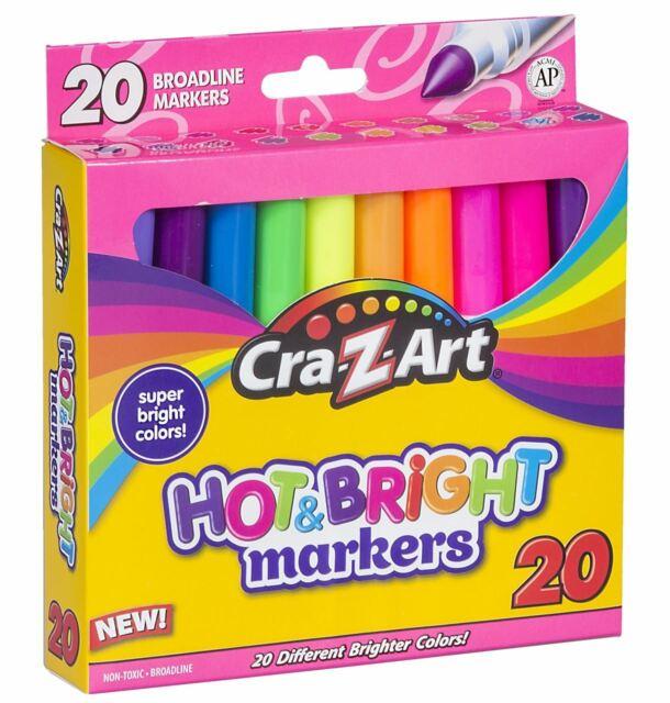 Cra-Z-Art Logo - Cra-Z-Art Hot & Bright Colors Broadline Markers 20 Count