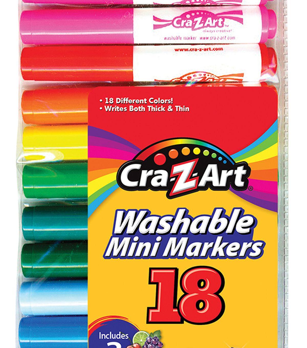 Cra-Z-Art Logo - Cra Z Art 18 Pk Mini Washable Super Tip Markers